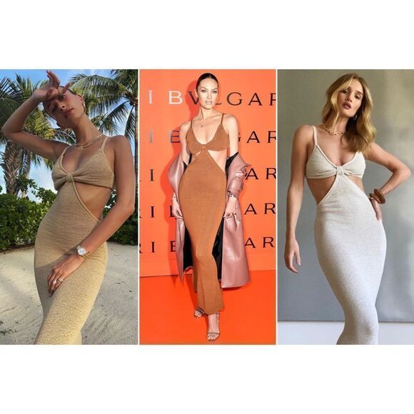 Cult Gaia Serita Dress in Amber L - Picture 8 of 13